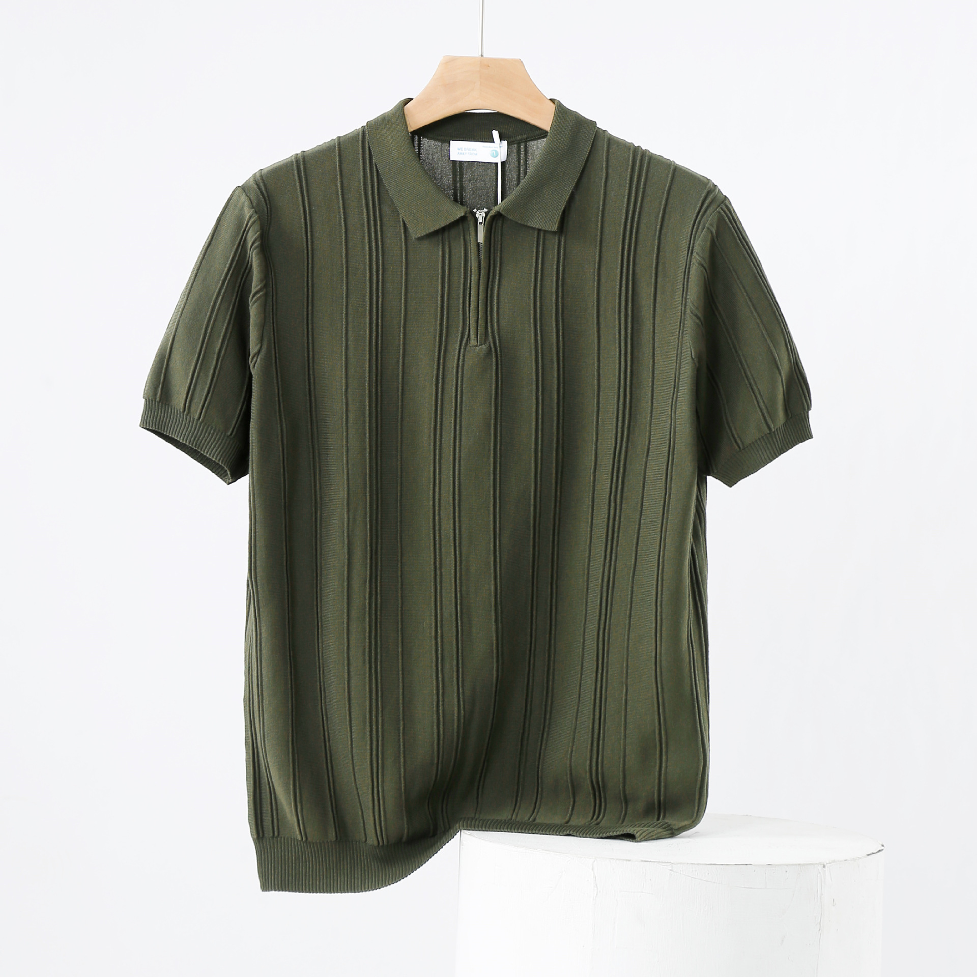 Florence Vertical Knit Polo