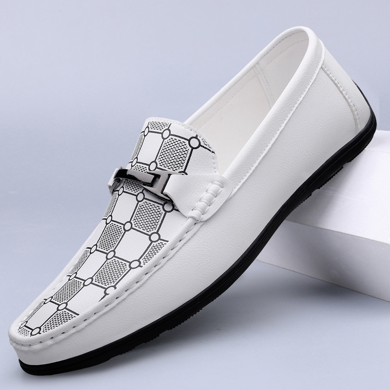 Corbin Graphic Print Loafers