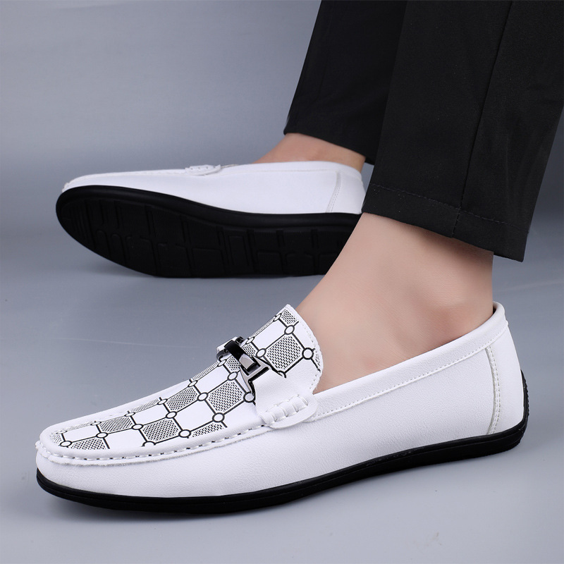 Corbin Graphic Print Loafers