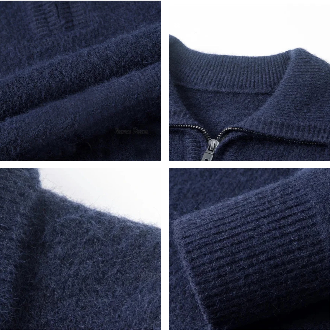 Richmond Half-Zip Wool Pullover