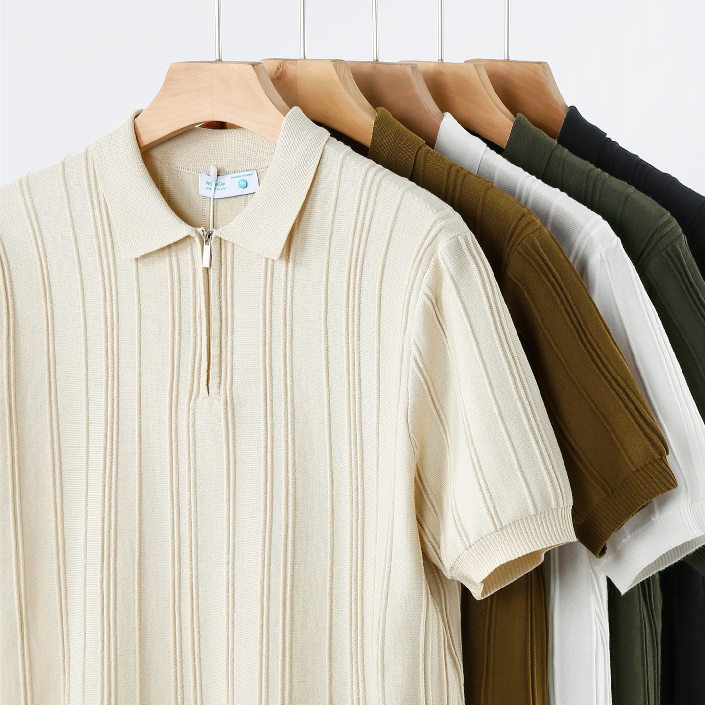 Florence Vertical Knit Polo