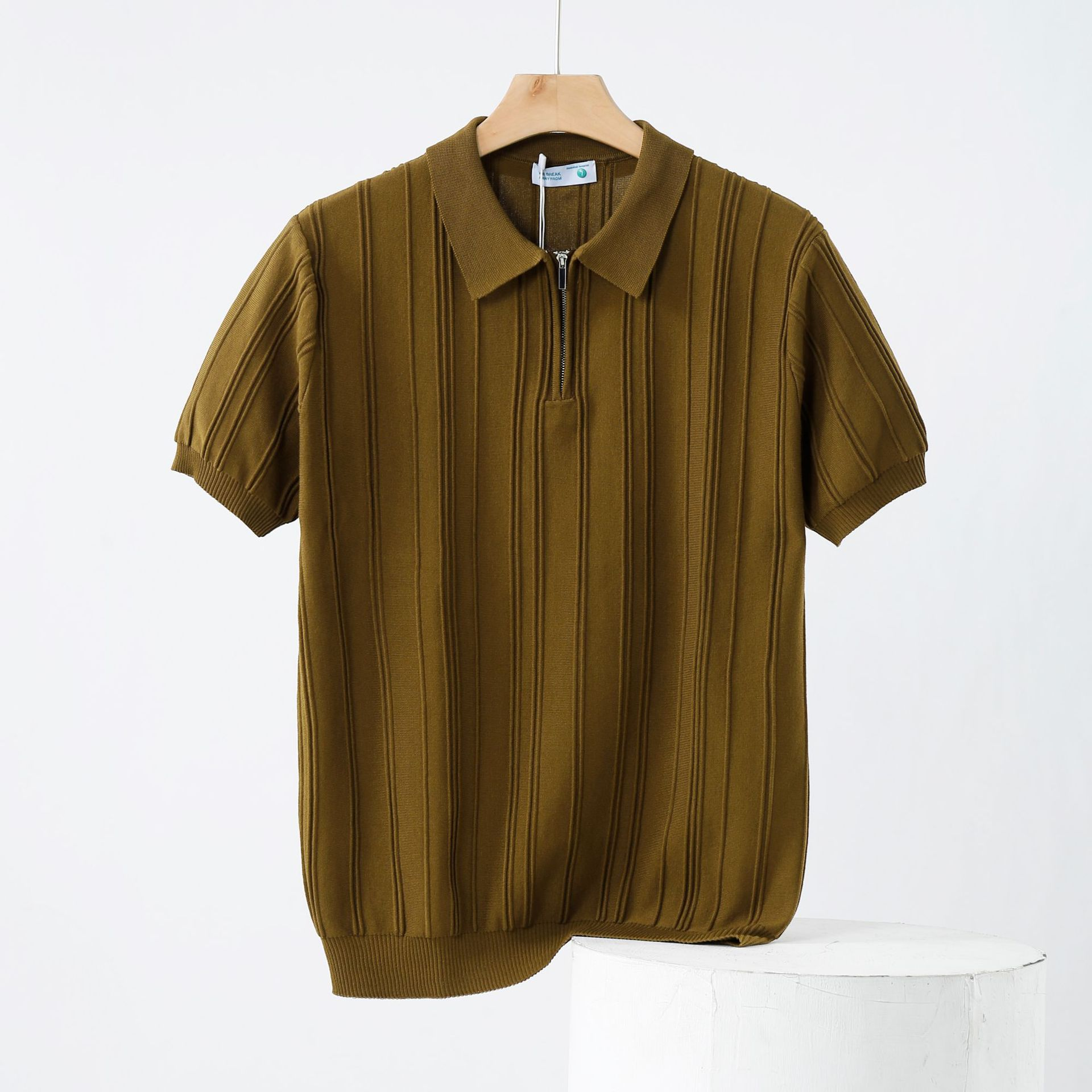 Florence Vertical Knit Polo