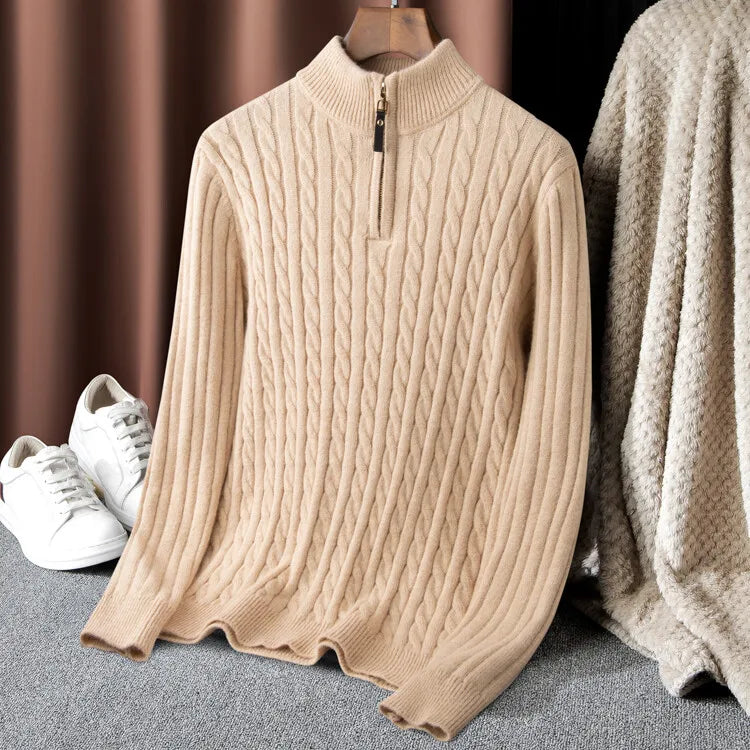 Piccadilly Cable-Knit Sweater
