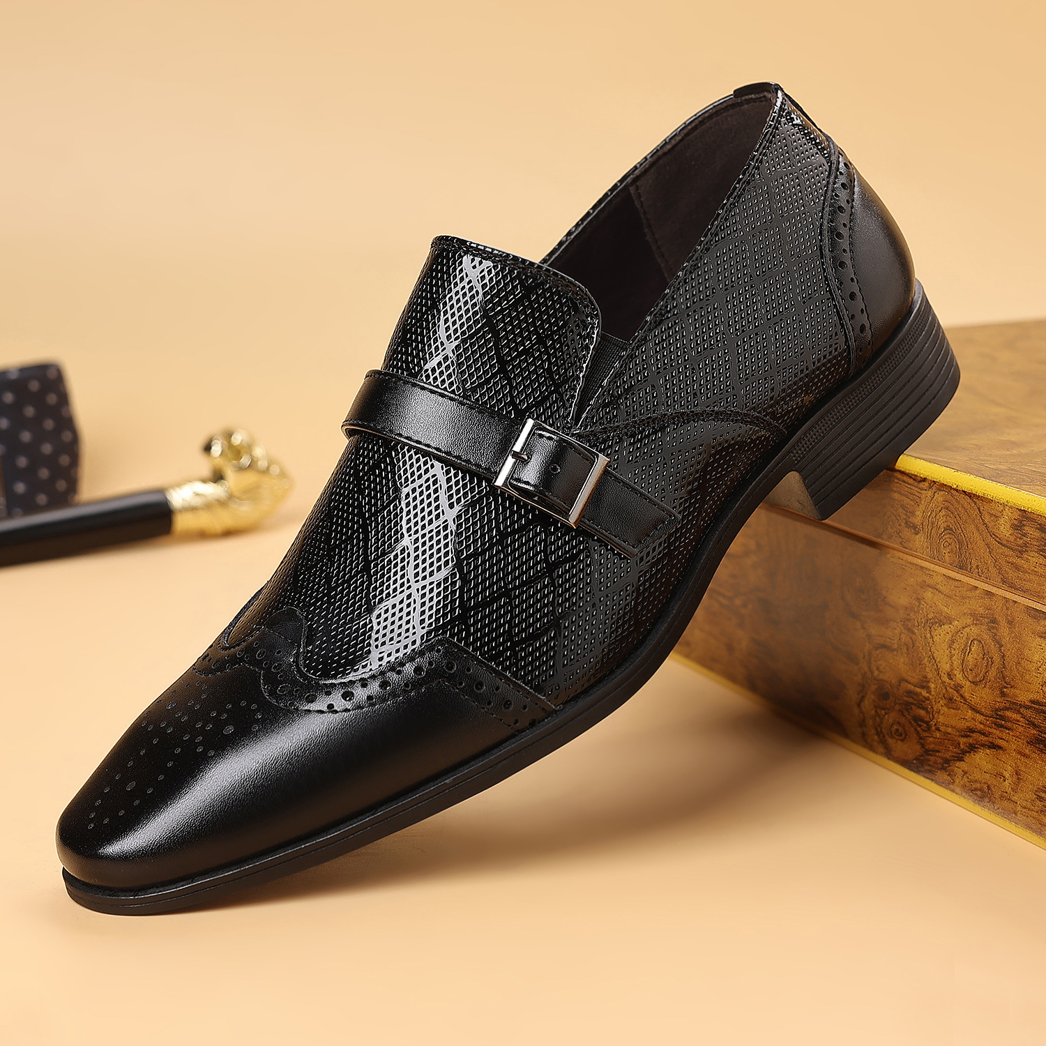 Breton Embossed Loafers