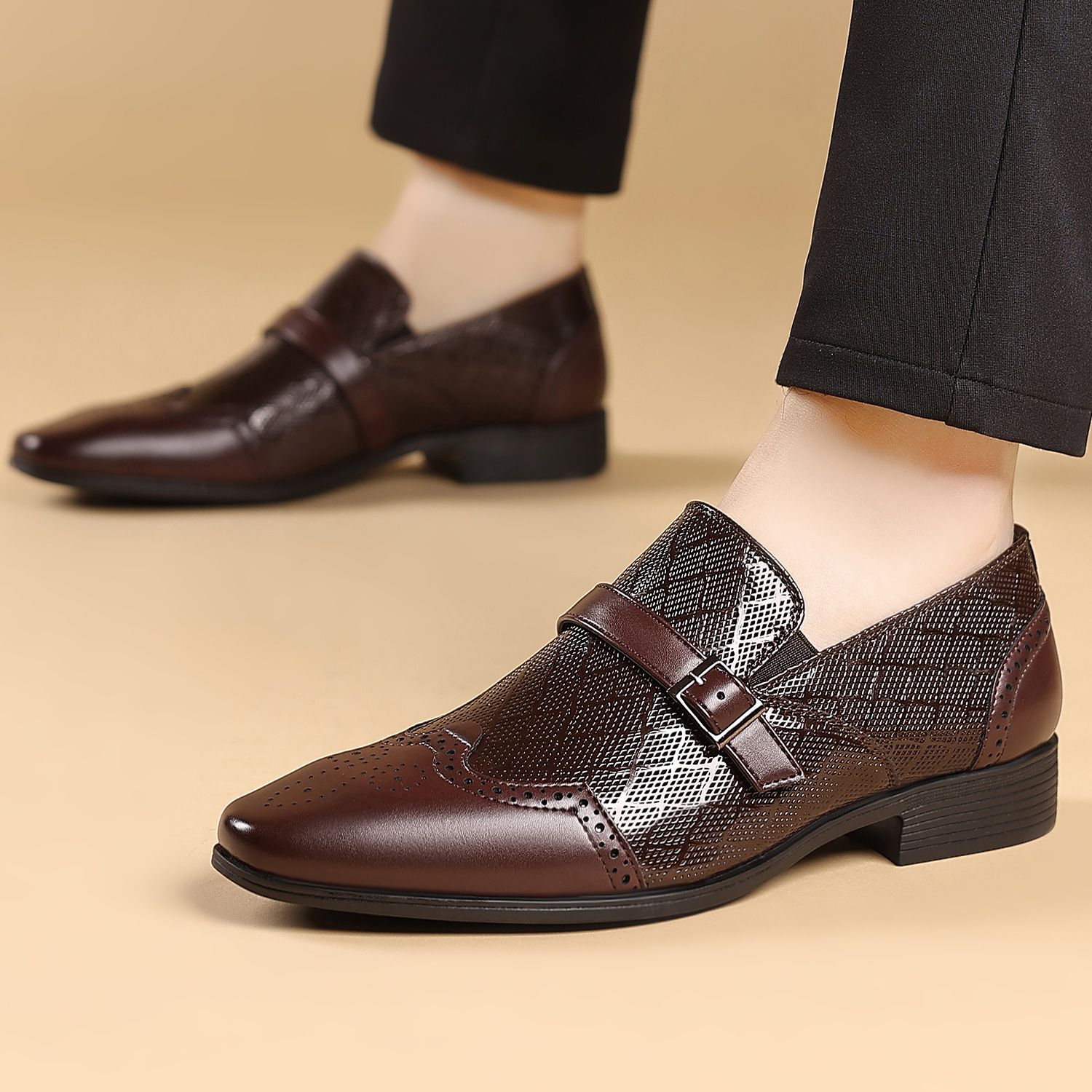 Breton Embossed Loafers