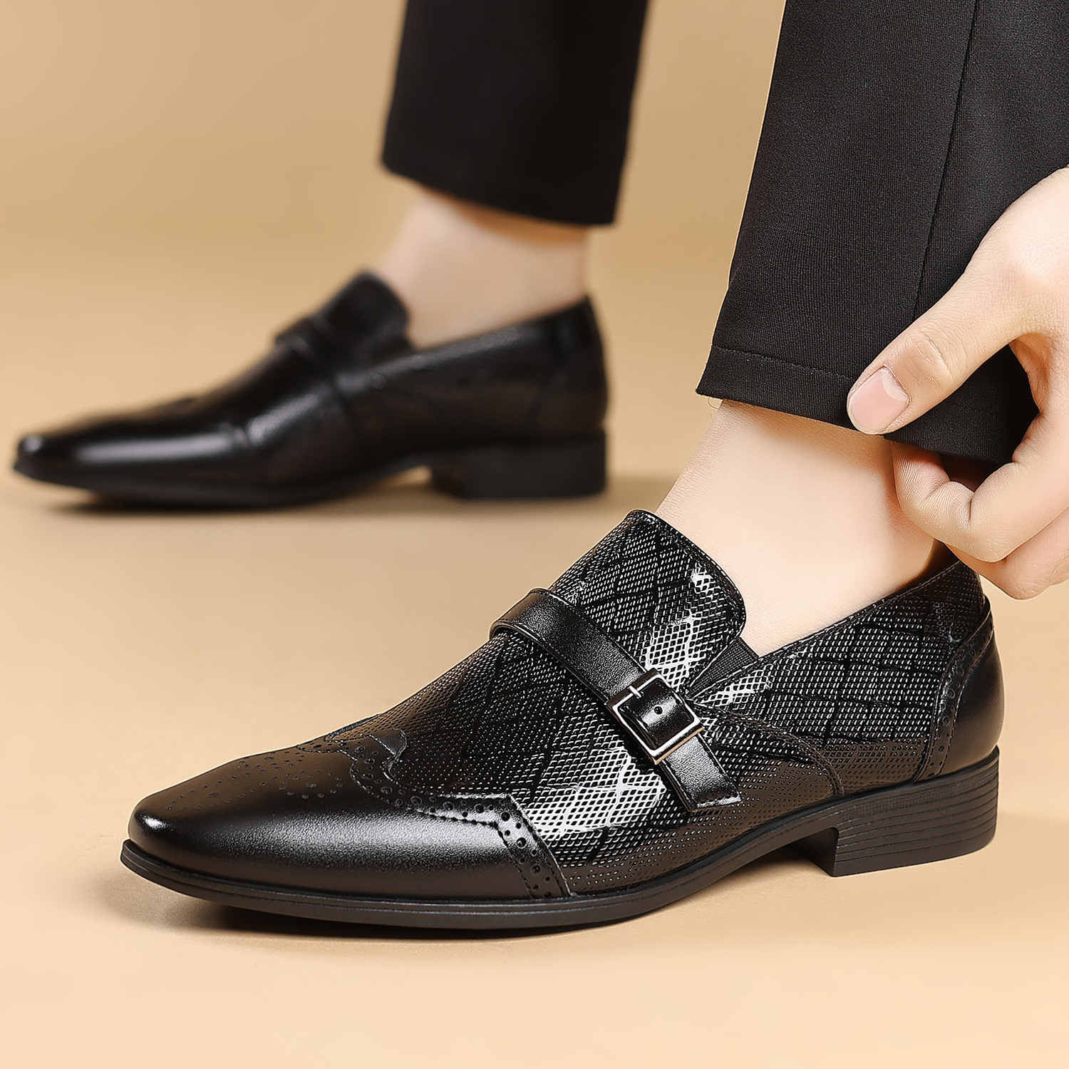 Breton Embossed Loafers