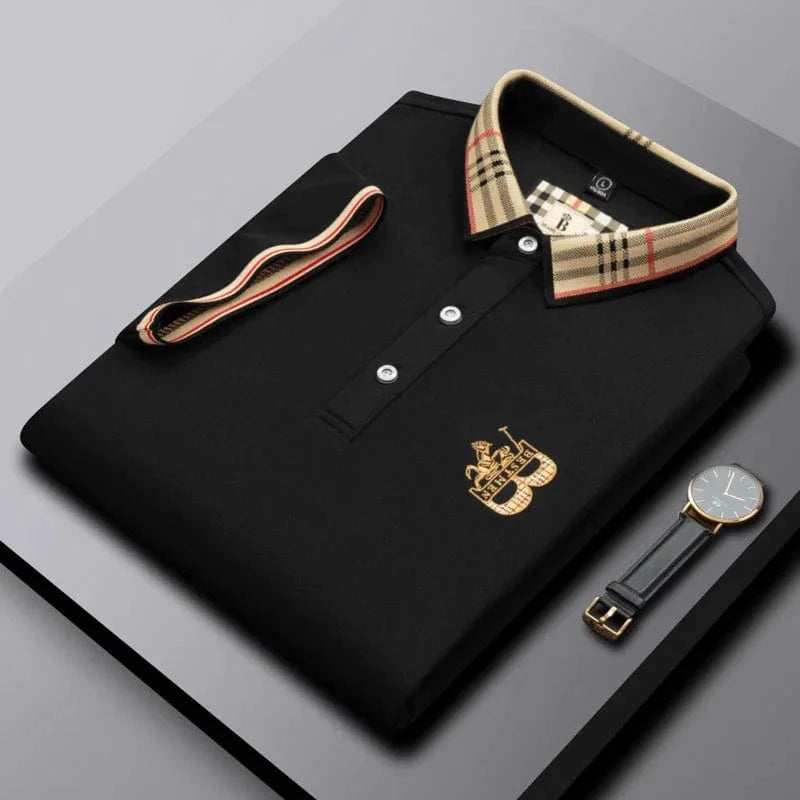 Bestmen Embroidered Polo Shirt – Elegance in Every Detail