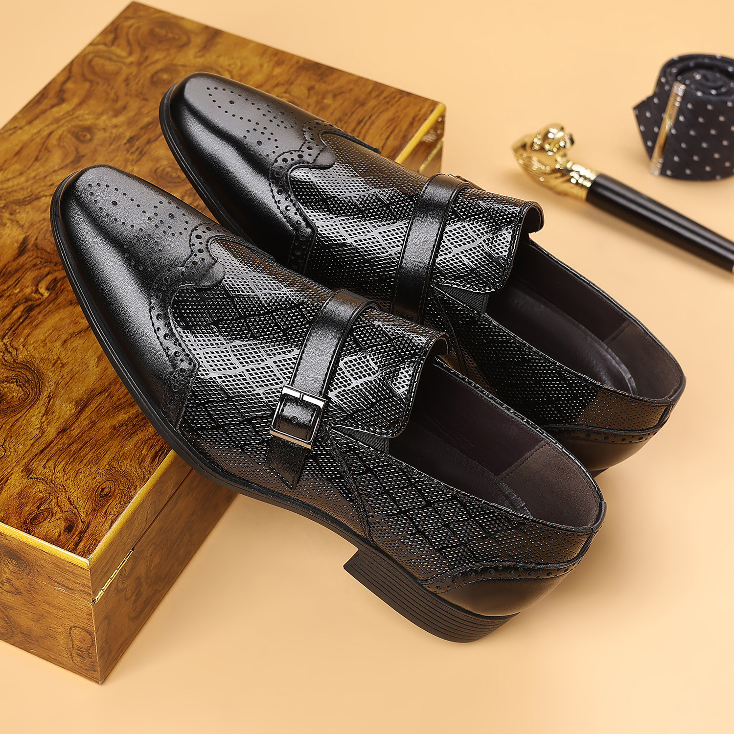 Breton Embossed Loafers