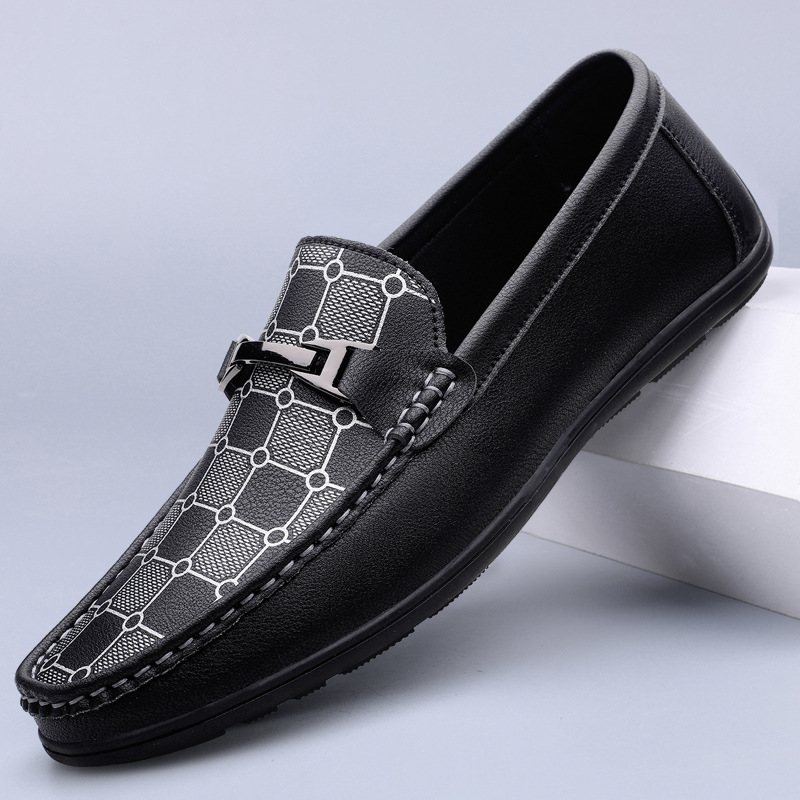 Corbin Graphic Print Loafers