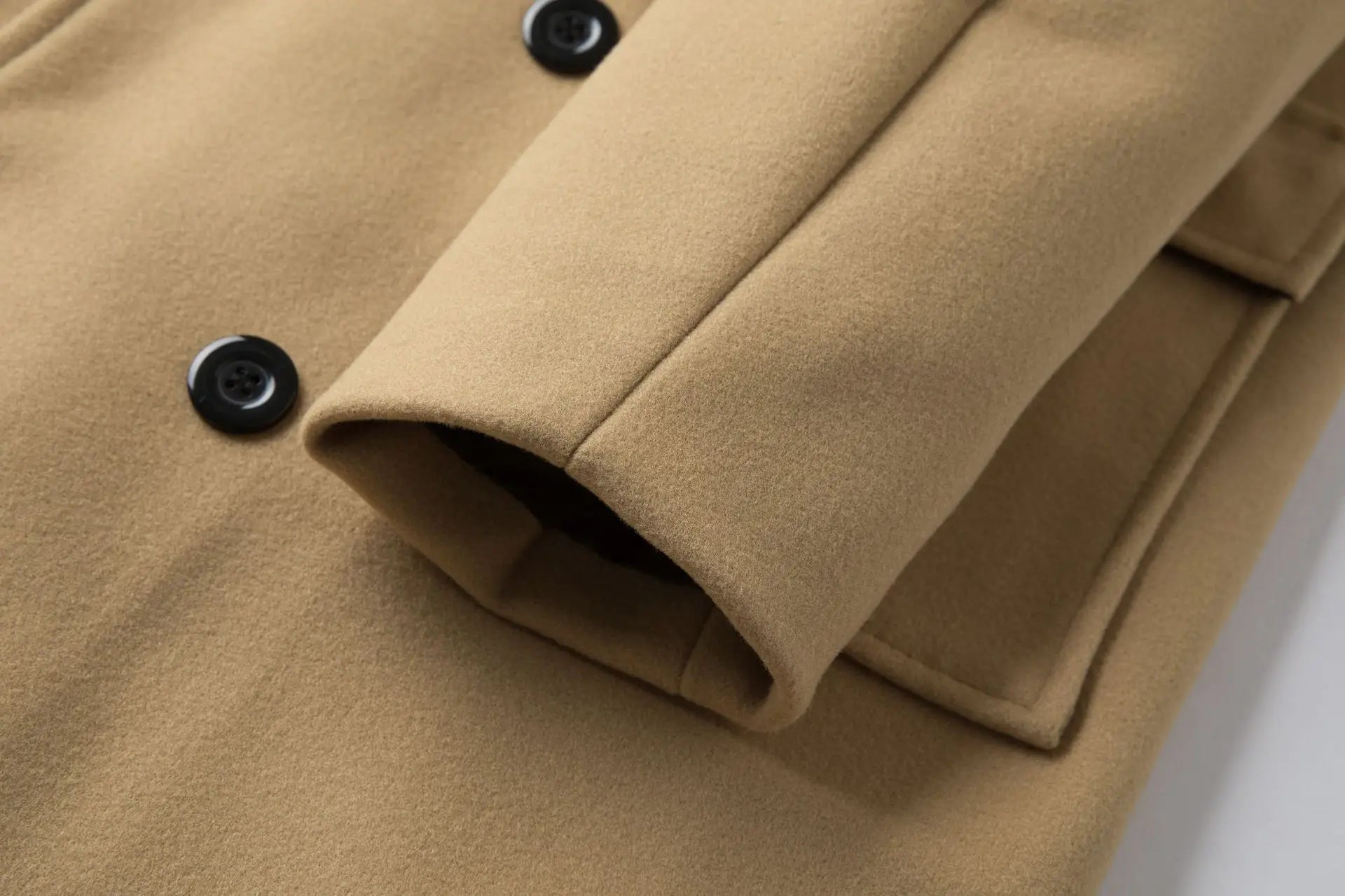 Drakes Wool Overcoat