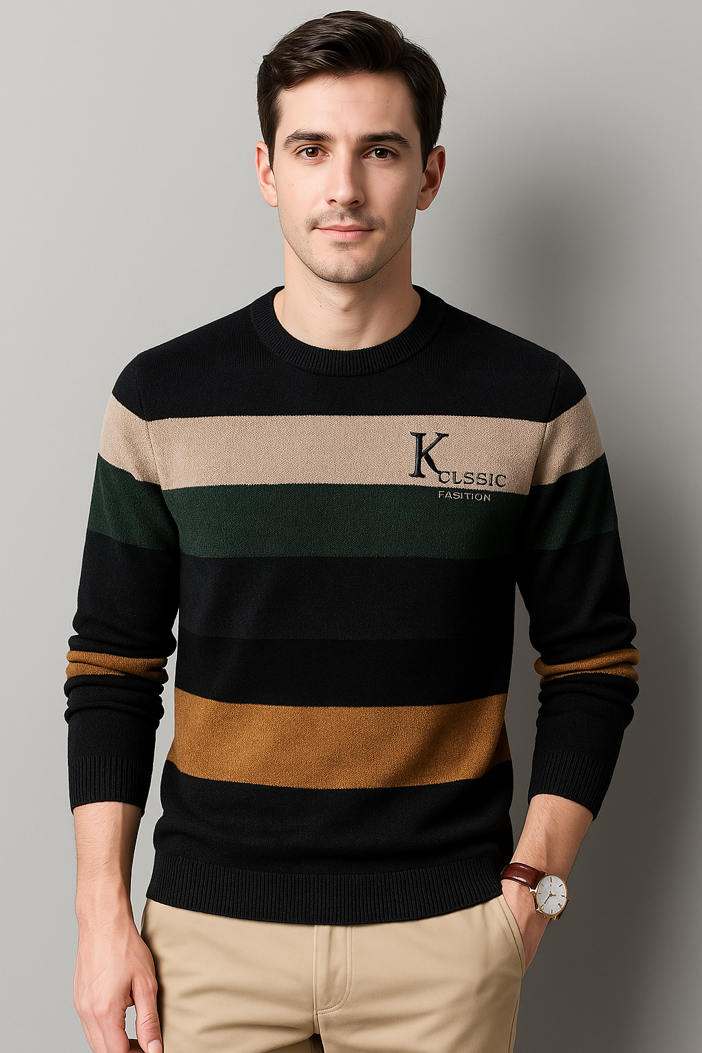 Kclssic Striped Sweater – Classic & Modern | Limited Offer
