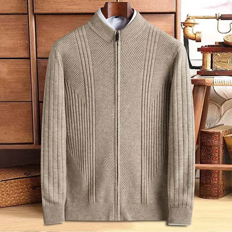 Brampton Ribbed Zip Cardigan
